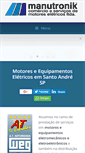 Mobile Screenshot of manutronik.com.br